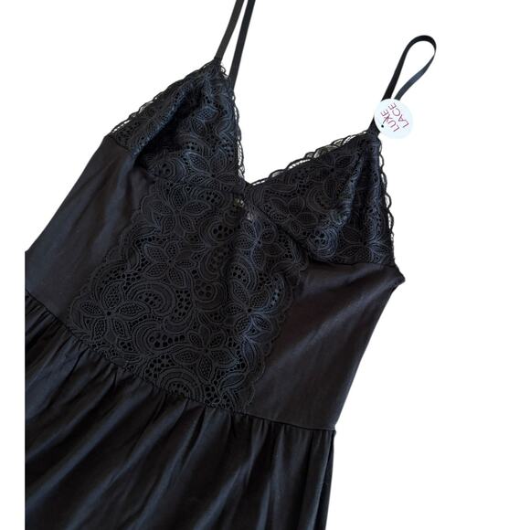 DAISY FUENTES LACE TRIM GOWN SLIP NWT SIZE MEDIUM INTIMATES - Picture 3 of 7
